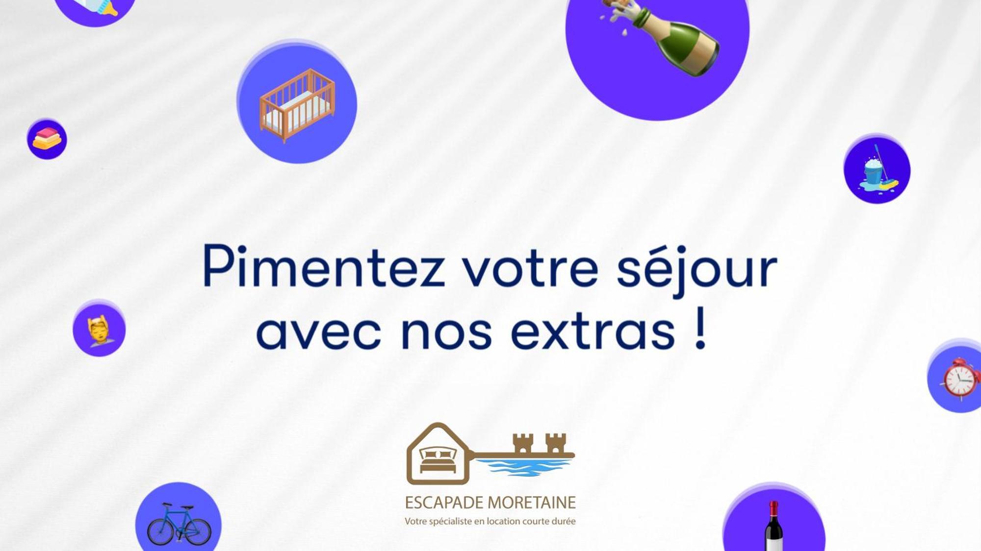 Appartamento T3-Balcon Plein Sud-Acces Direct Au Bord Du Loing Moret-sur-Loing Esterno foto